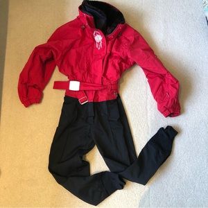 Bogner embroidered ski suit size 12